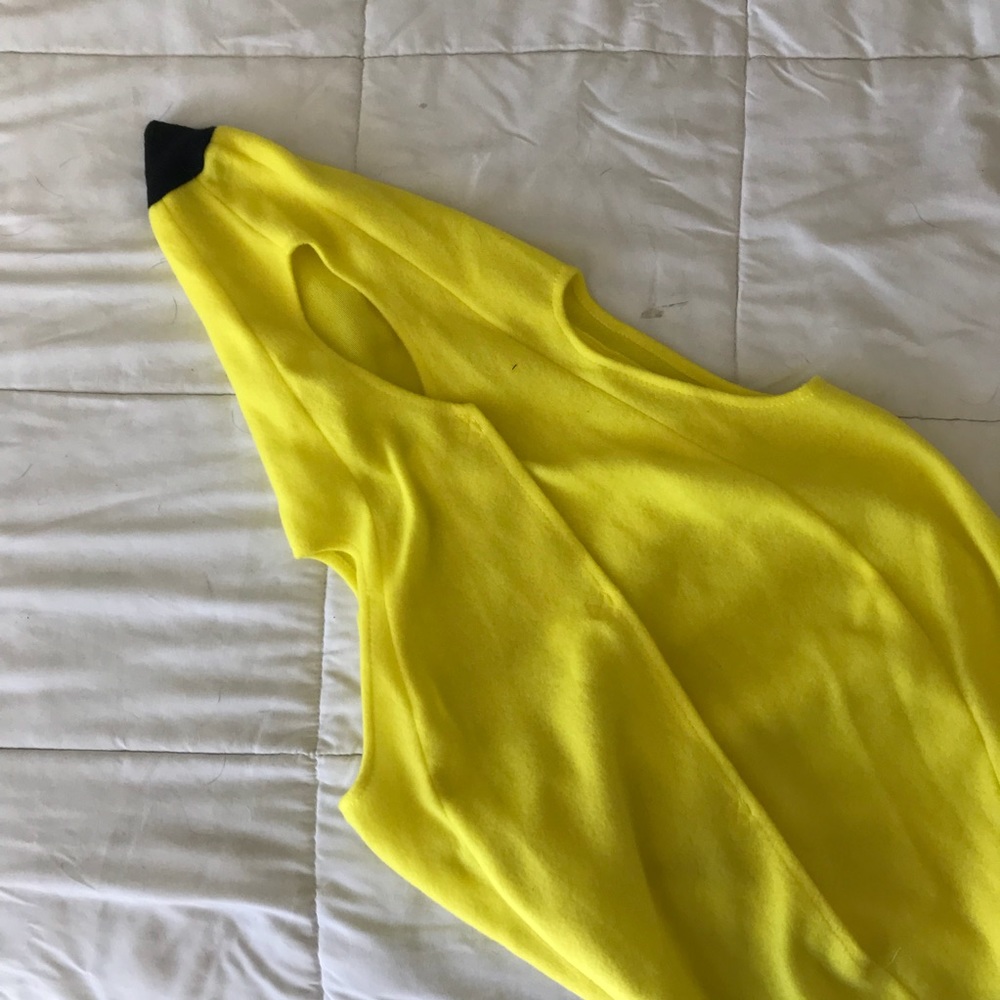 Baby 0-6 months banana costume